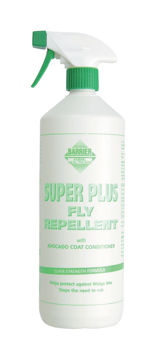 Barrier Super Plus Fly Repellent Spray for Horses - 1L